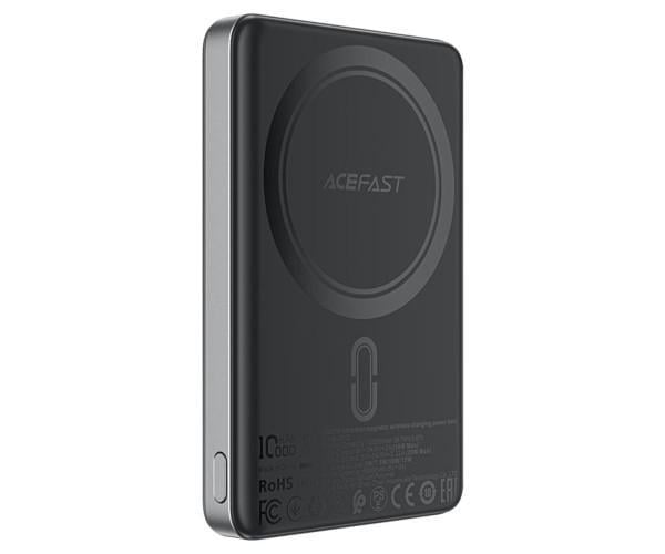 Повебанк ACEFAST M12 PD20W ultra-thin magnetic wireless charging 10000mAh Black Повебанк ACEFAST M12 PD20W ultra-thin magnetic wireless charging 10000mAh Black