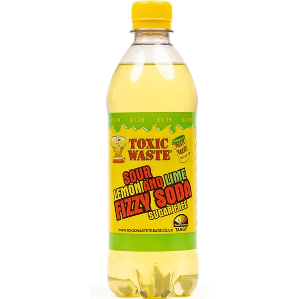 Напиток Toxic Waste Sour Lemon & Lime Soda 500 мл (fvbrsdfvs)