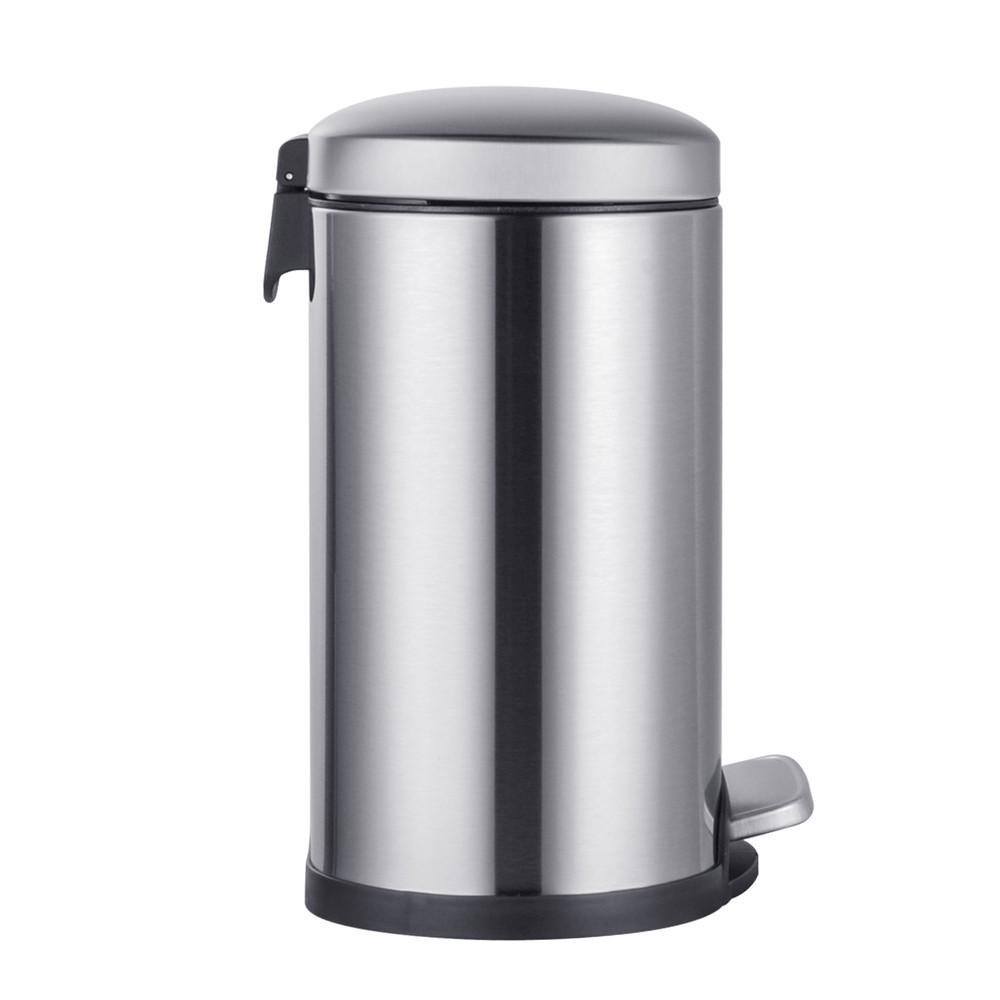 Мусорное ведро с плавным закрытием MIXXUS Premium Topper-TC0205 SS Color овальное 5 л Нержавеющая сталь (MI7059) - фото 3 Мусорное ведро с плавным закрытием MIXXUS Premium Topper-TC0205 SS Color овальное 5 л Нержавеющая сталь (MI7059) - фото 3
