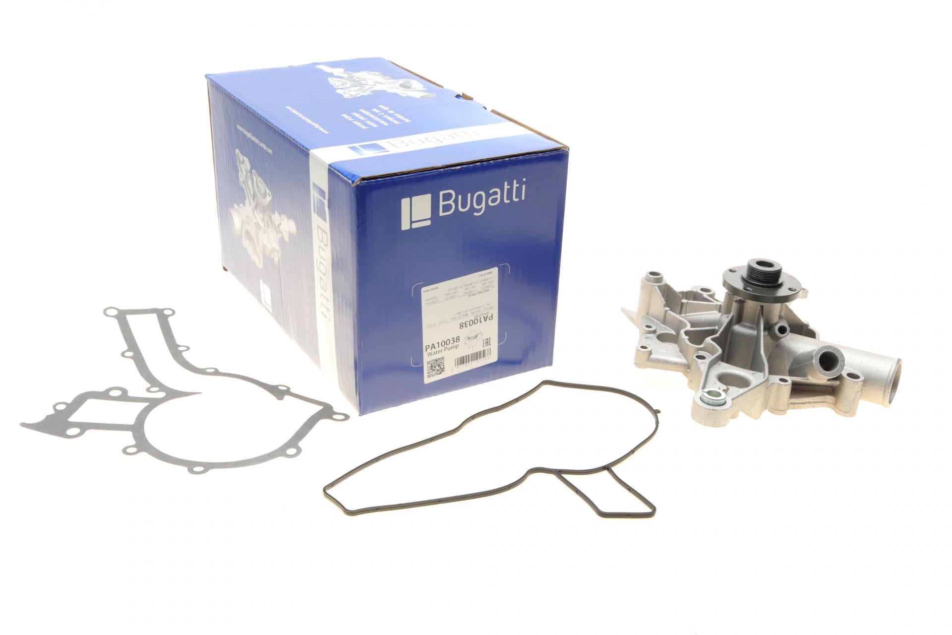Помпа воды Bugatti Mercedes C-class W202/E-class W210/W211/M W163 2.4-3.2/4.3 96-09/W463 5.0 97- R/B6л PA10038