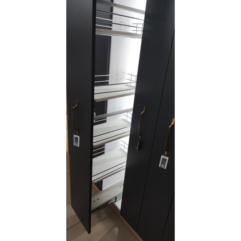 Карго правое боковое Rejs Maxima Evo на 5 полок 150x1700 мм Хром/Белый (WE27.5338.08.374) - фото 4