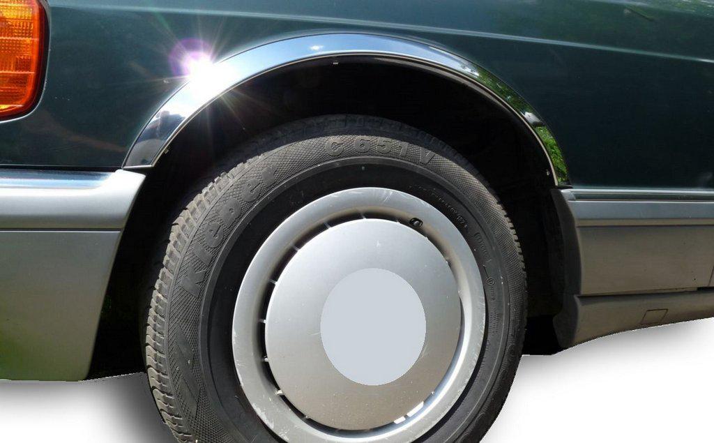 Накладки на арки Max chrome для Mercedes S-сlass W126 нержавеющая сталь Хром Накладки на арки Max chrome для Mercedes S-сlass W126 нержавеющая сталь Хром