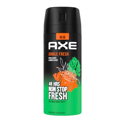 Дезодорант спрей AXE Jungle Fresh Пальмове листя та Бурштин 150 мл