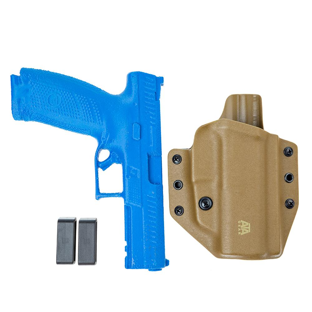 Кобура внутрипоясная ATA-Gear Hit Factor v.1 CZ P10-F/SC Coyote/Brown - фото 2 Кобура внутрипоясная ATA-Gear Hit Factor v.1 CZ P10-F/SC Coyote/Brown - фото 2