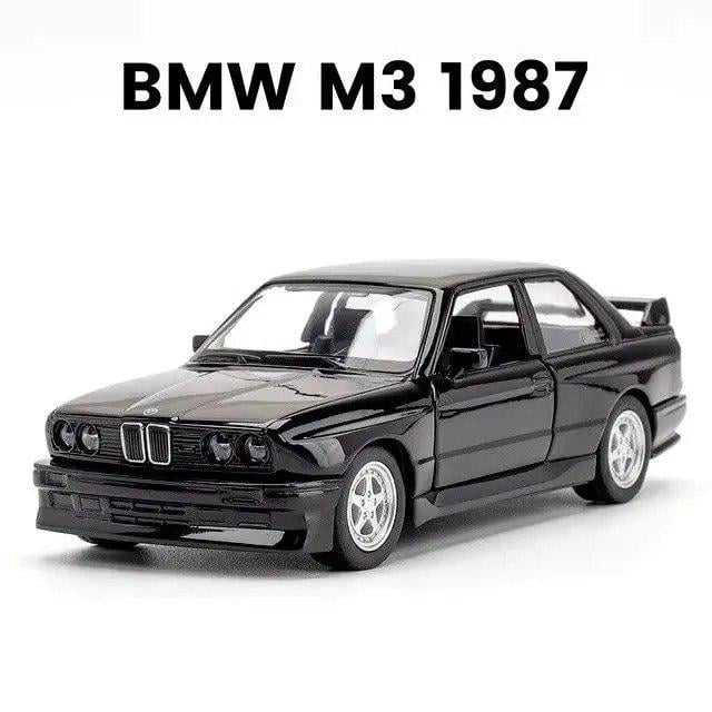 Модель автомобіля BMW M3 E30 1987 1:43 Чорний (2008) - фото 2