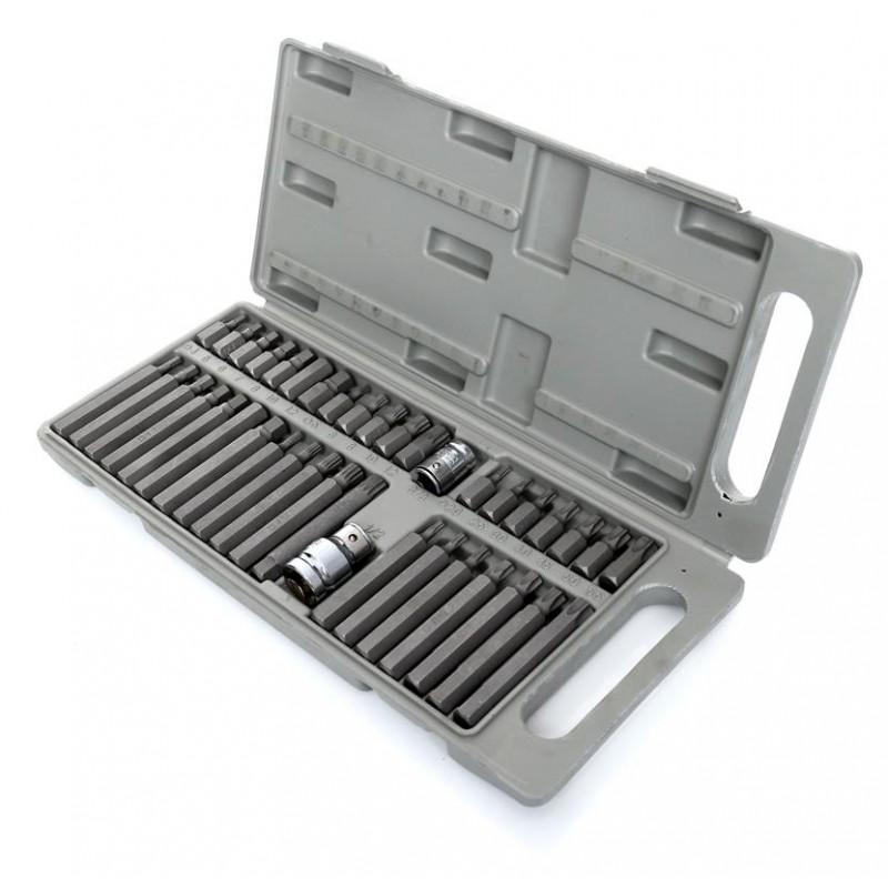 Набор бит Kraft&Dele HEX/TORX/SPLINE 40 шт. (KD10219) - фото 3 Набор бит Kraft&Dele HEX/TORX/SPLINE 40 шт. (KD10219) - фото 3