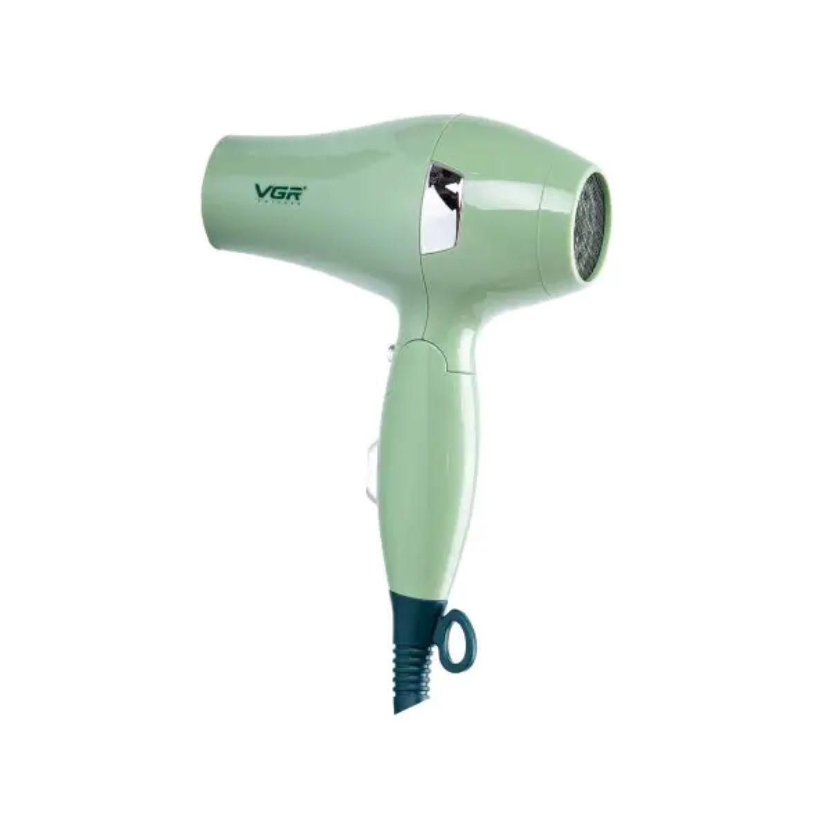 Фен для волосся VGR HPV432 з концентратором 1000 Вт Зелений (3968) - фото 3 Фен для волосся VGR HPV432 з концентратором 1000 Вт Зелений (3968) - фото 3