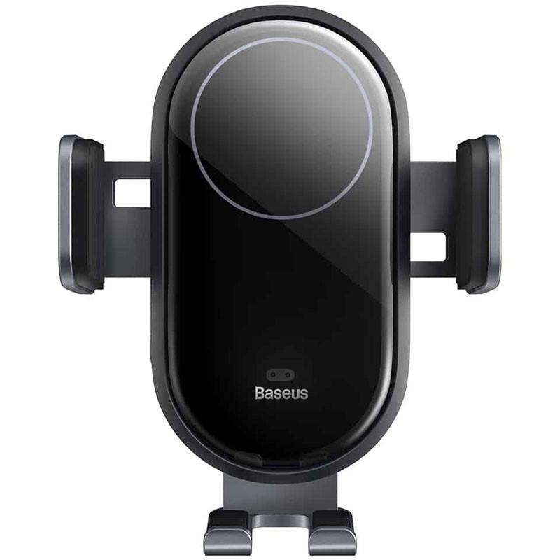Автотримач із БЗП BASEUS LightChaser Wireless Charging Electric Car Mount 15W Black (00000066003_1)