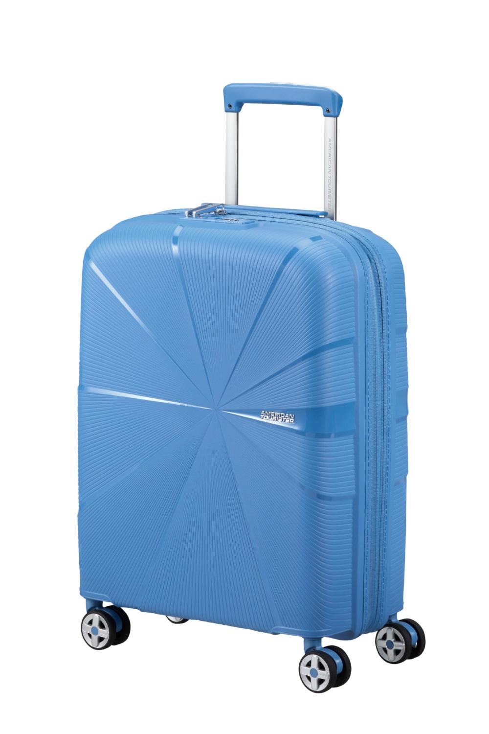 Валіза American Tourister STARVIBE 55х40х20/23 см Блакитний (MD5*01002)