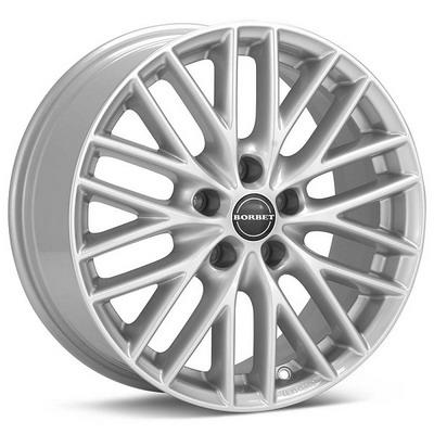 Диски на авто Borbet BS5 R16 W7 PCD5x112 ET50 DIA72.6 Brilliant Silver