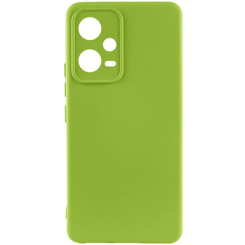 Противоударный чехол Silicone Cover Lakshmi Full Camera (A) для Xiaomi Poco X5 5G / Redmi Note 12 5G Pistachio