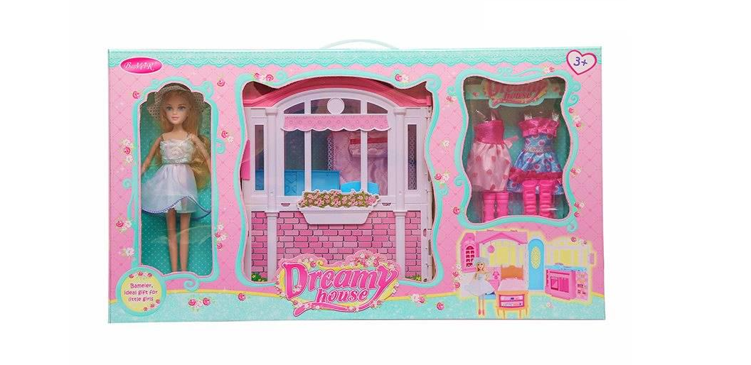 Лялька ToyCloud Dreamy House з меблями та вбраннями (SD150)