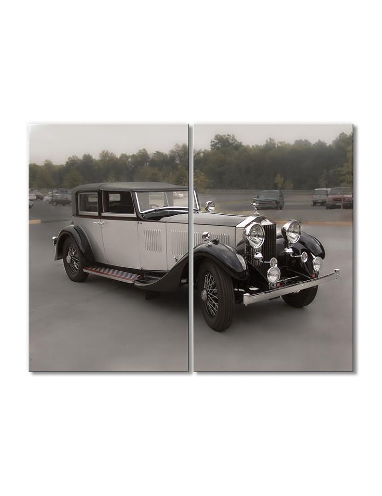 Картина модульная Роллс Ройс 40-50 Фантом 1931 года 2 модуля 50x75 см