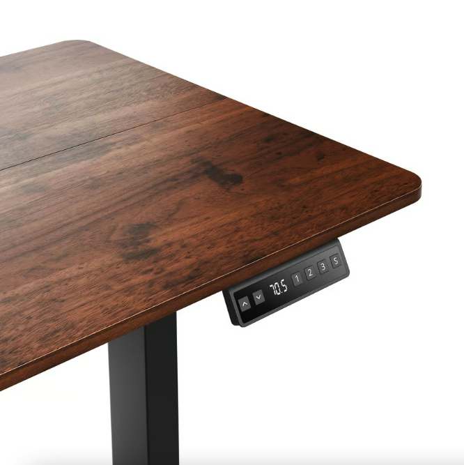 Компьютерный стол с электрорегулируемой высотой Di Volio Amone Коричневый (4401) - фото 2