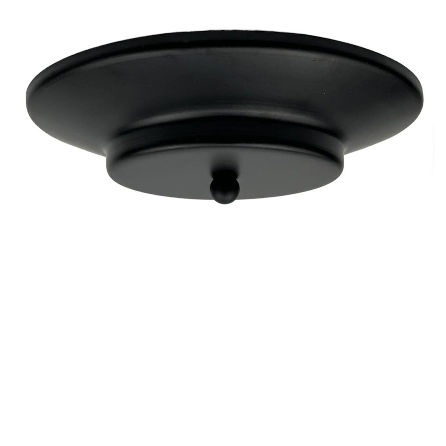 Розетка потолочная d 200х30 мм Черный (7432)