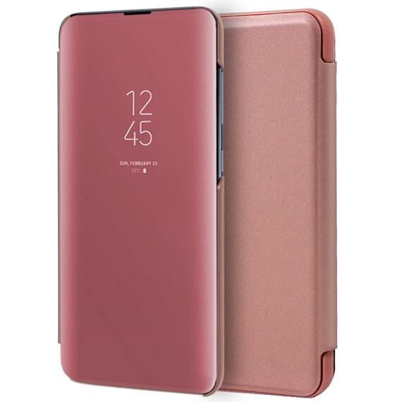 Чехол-книжка Clear View Standing Cover для Xiaomi Redmi K30/Poco X2 Rose Gold