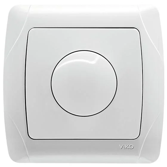 Диммер светорегулятор Viko Carmen 1000 Вт Белый (90561069)