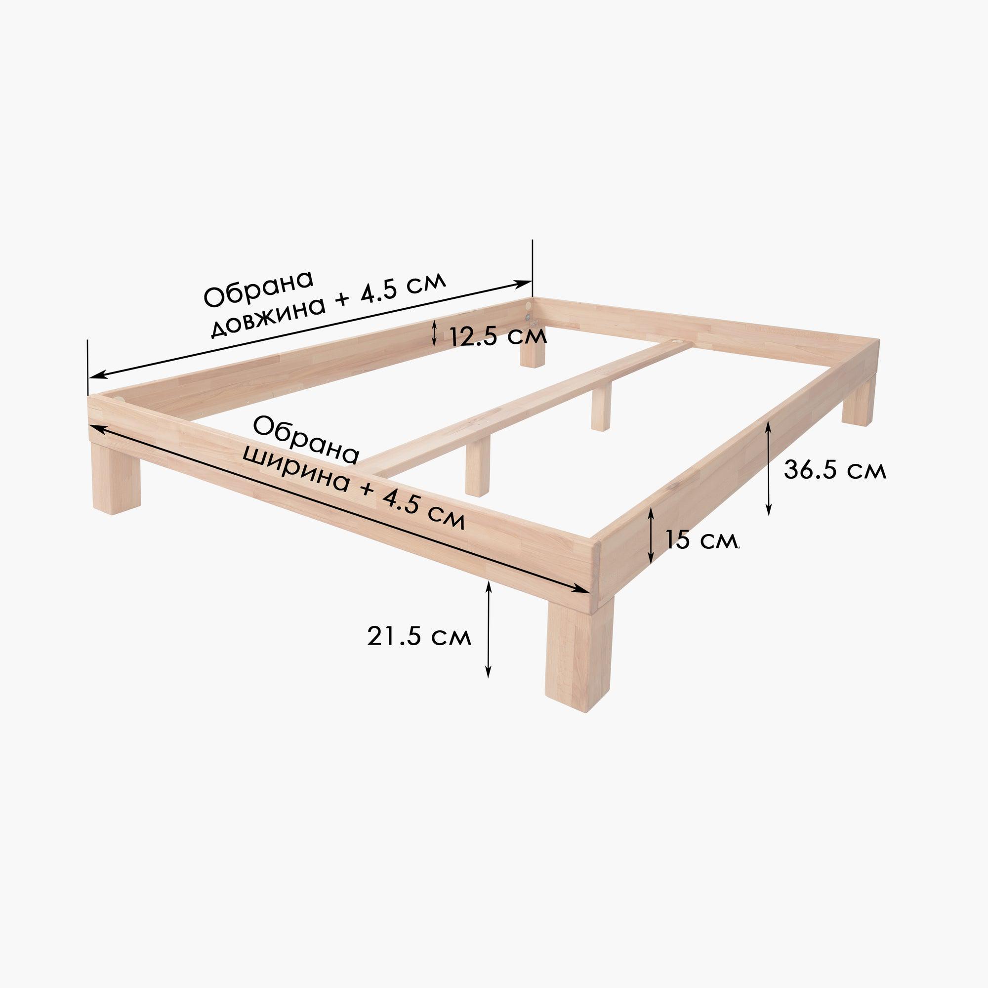Ліжко Jana 1,4 з ламелями 2000x1400x365 мм з буку - фото 6 Ліжко Jana 1,4 з ламелями 2000x1400x365 мм з буку - фото 6