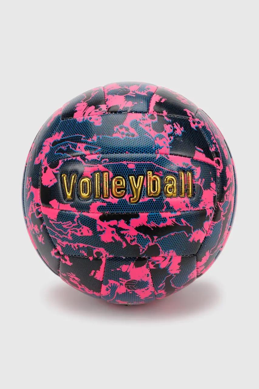 Волейбольный мяч с принтом MEIDA M500-14 р. 5 Розовый с золотом (2580860547)