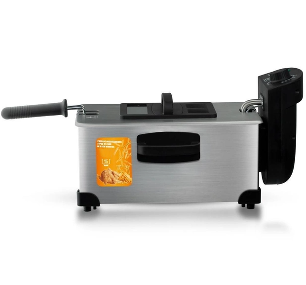 Фритюрница RAF 2000 Вт с терморегулятором и съемной чашей 3 л (R-5219)