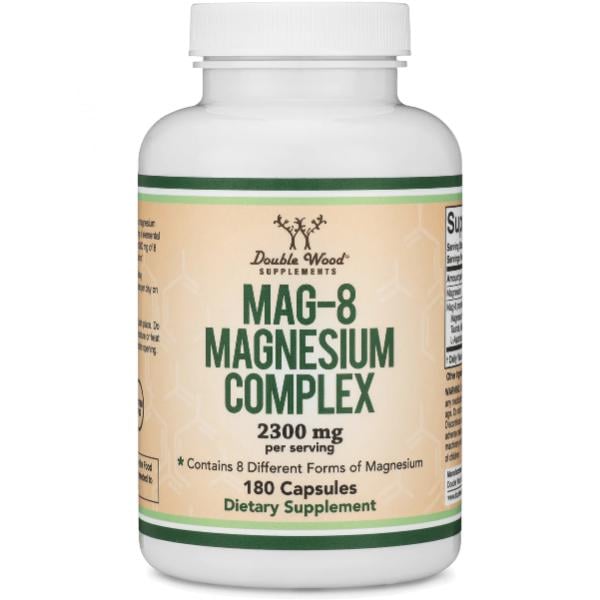 Микроэлемент Магний Double Wood MAG-8 Magnesium Complex Supplement 2300mg 180 капс. (000020975) Микроэлемент Магний Double Wood MAG-8 Magnesium Complex Supplement 2300mg 180 капс. (000020975)