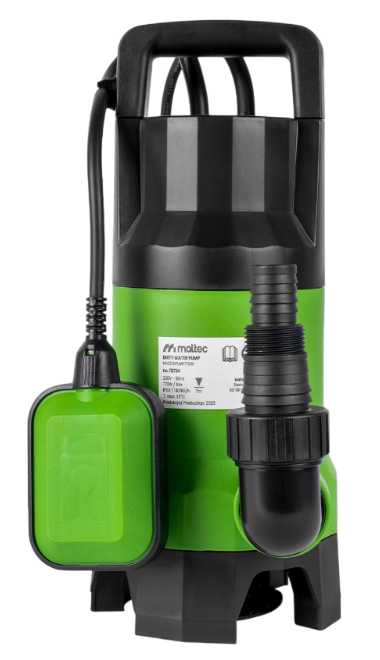 Дренажный насос для грязной и чистой воды MalTec 770 Вт 13000 л/ч Дренажный насос для грязной и чистой воды MalTec 770 Вт 13000 л/ч