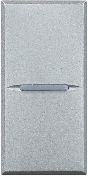 Переключатель промежуточный Legrand 1Р 16А 250В Bticino Axolute Алюминий