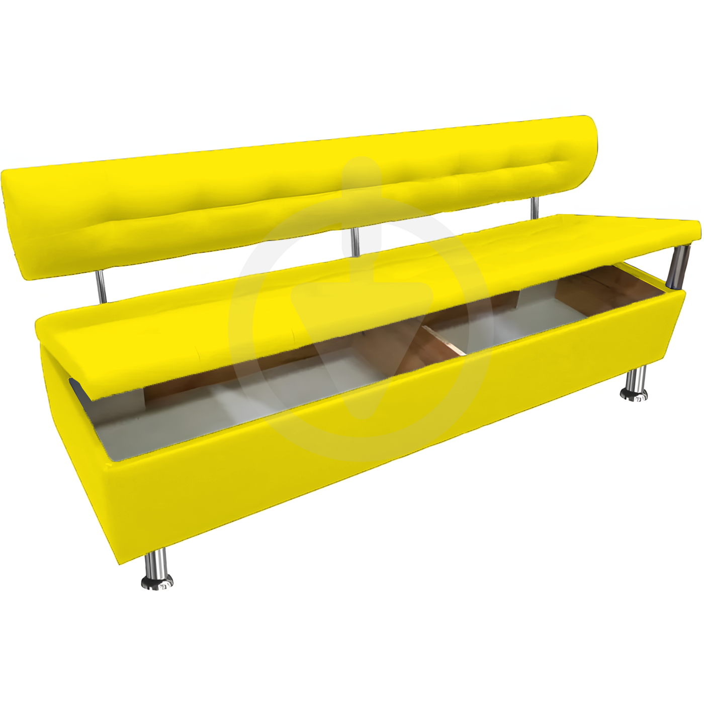 Диван офісний з нішою AVVS для очікування/прийомної 200 см з ніжками 14 см Жовтий (25808368) - фото 2 Диван офісний з нішою AVVS для очікування/прийомної 200 см з ніжками 14 см Жовтий (25808368) - фото 2