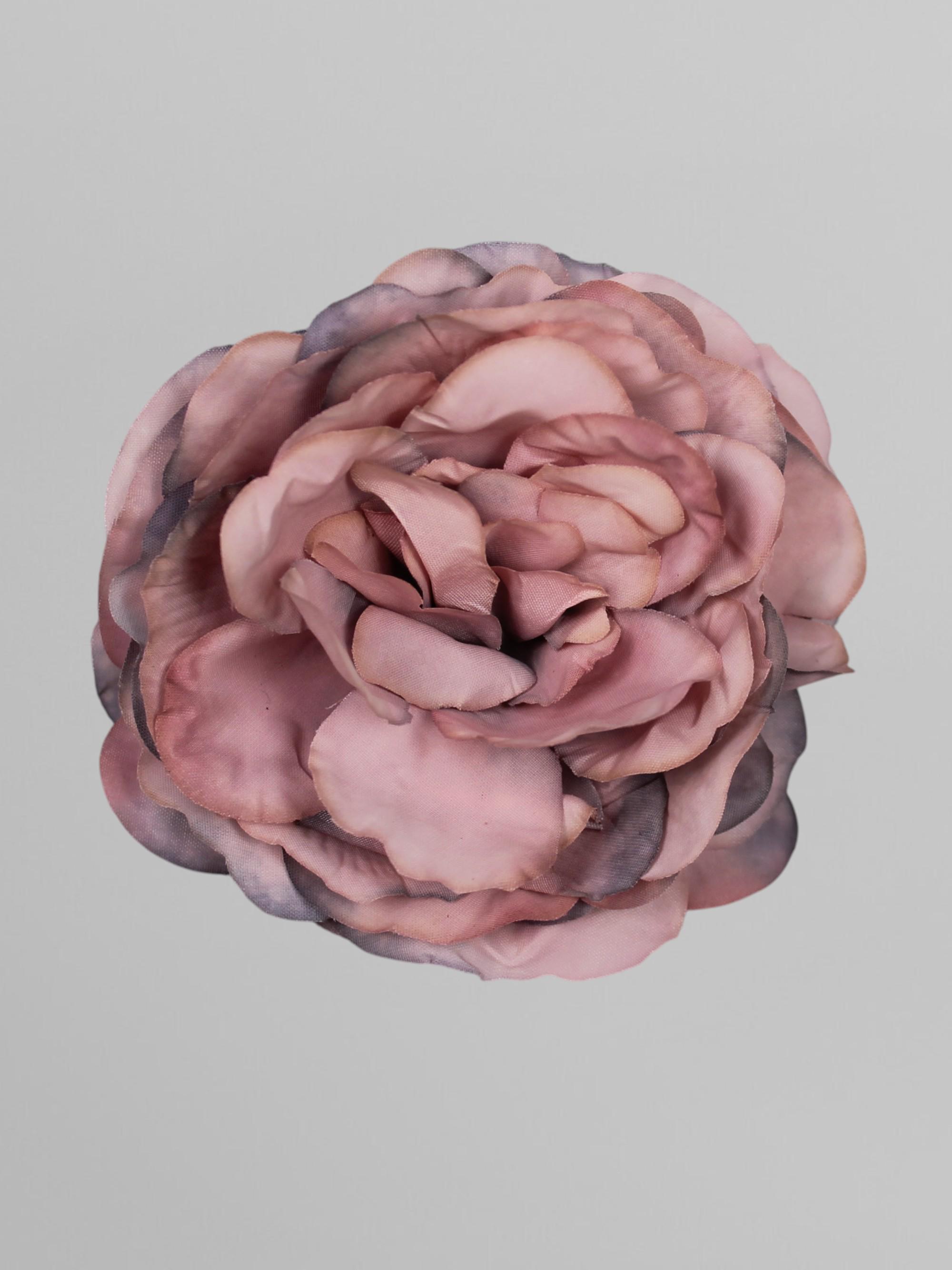 Декоративная головка пиона 10 см Сливовой (К05071)