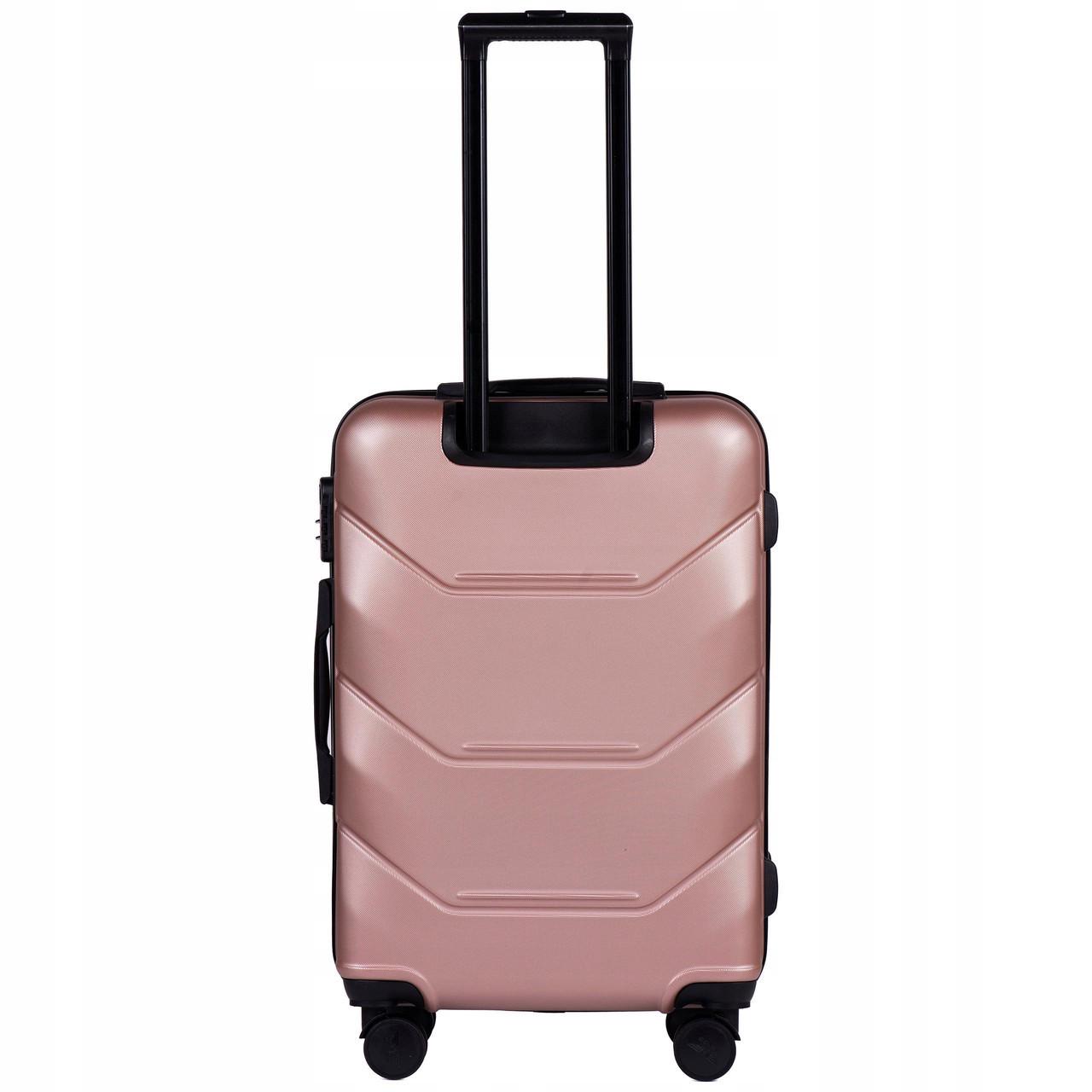 Чемодан дорожный Wings 149 L Розовое золото (2761308548) - фото 3