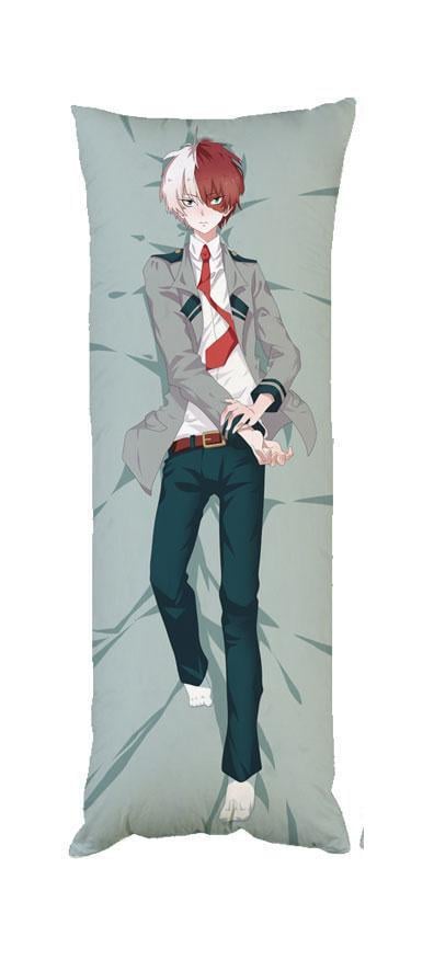 Подушка дакимакура Шото Тодороки Моя геройская академия декоративная ростовая для обнимания двусторонняя 40x100 см (663479459)
