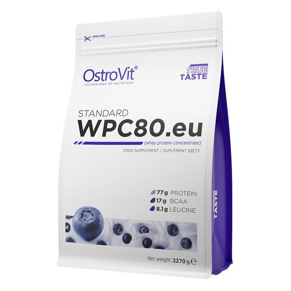 Протеин OstroVit Standard WPC80.eu 2,27 кг Черника