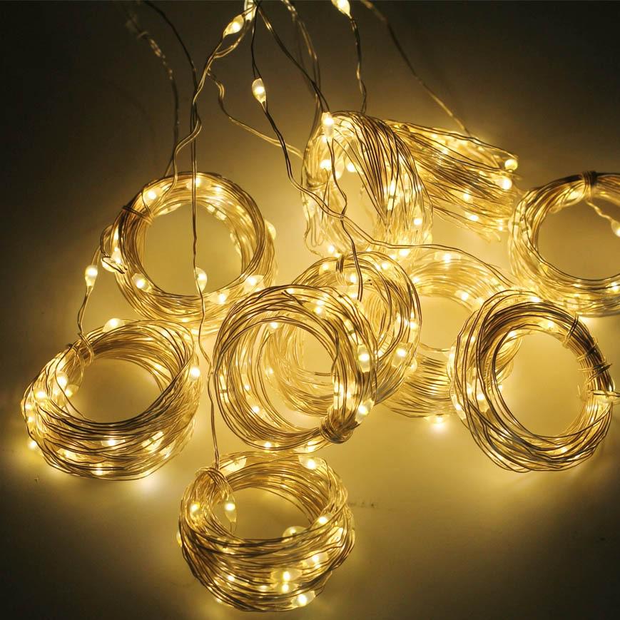 Гирлянда-штора Роса 200 LED 3х2 м Желтый (173304Y) - фото 1