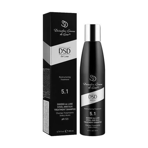 Восстанавливающий шампунь DSD de Luxe Dixidox de Luxe Steel and Silk Treatment Shampoo 5.1 200 мл