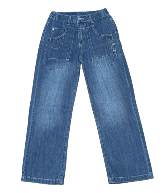 Джинсы для мальчиков Bembi ШР 115 128 см Синий