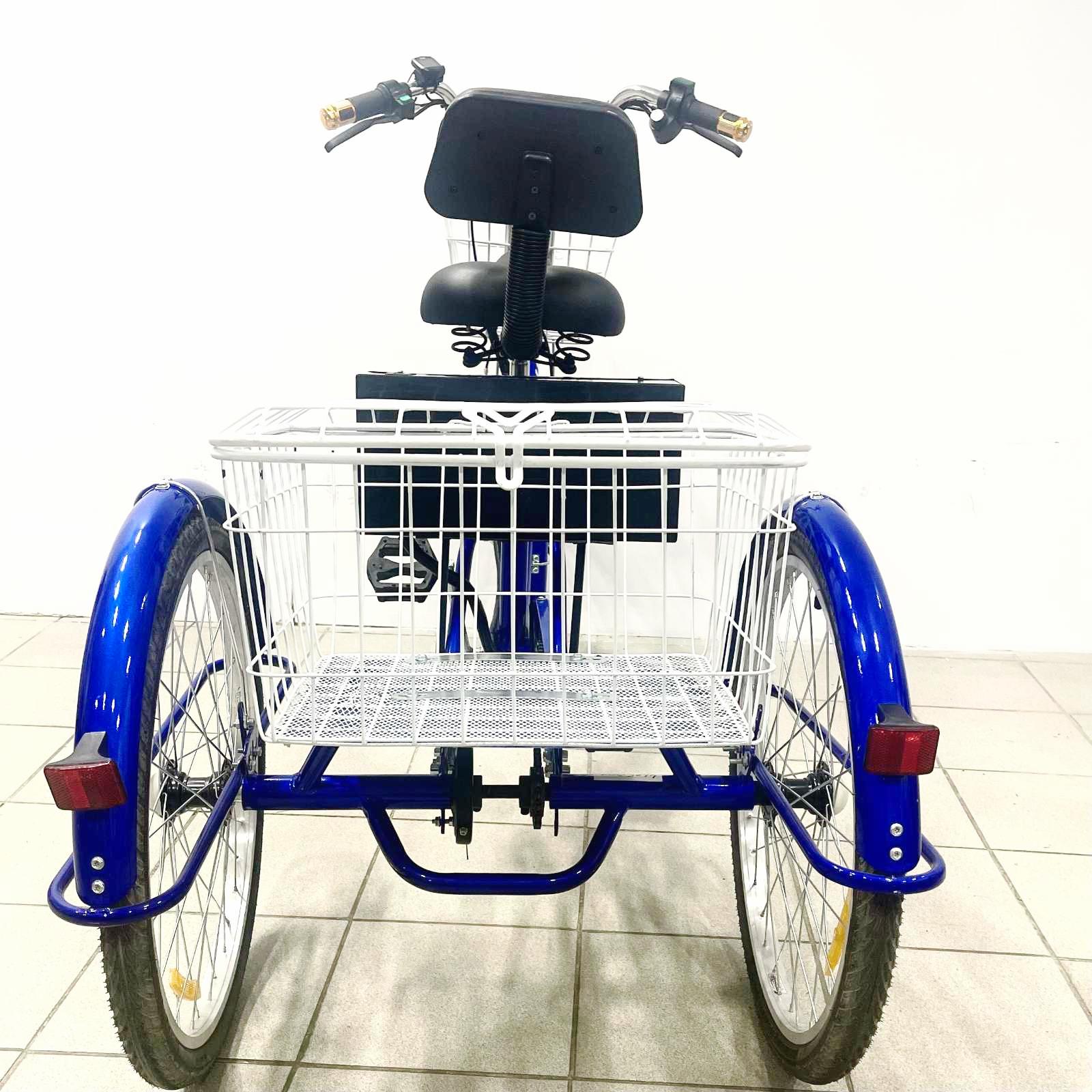 Електровелосипед триколісний Tiras DeumekoTrisnow2424 36V/350W 20Ah - фото 4