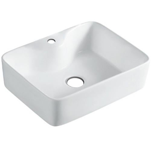 Умывальник накладной VOLLE Arte 1301.005449 490x380x135 мм Белый (234902)