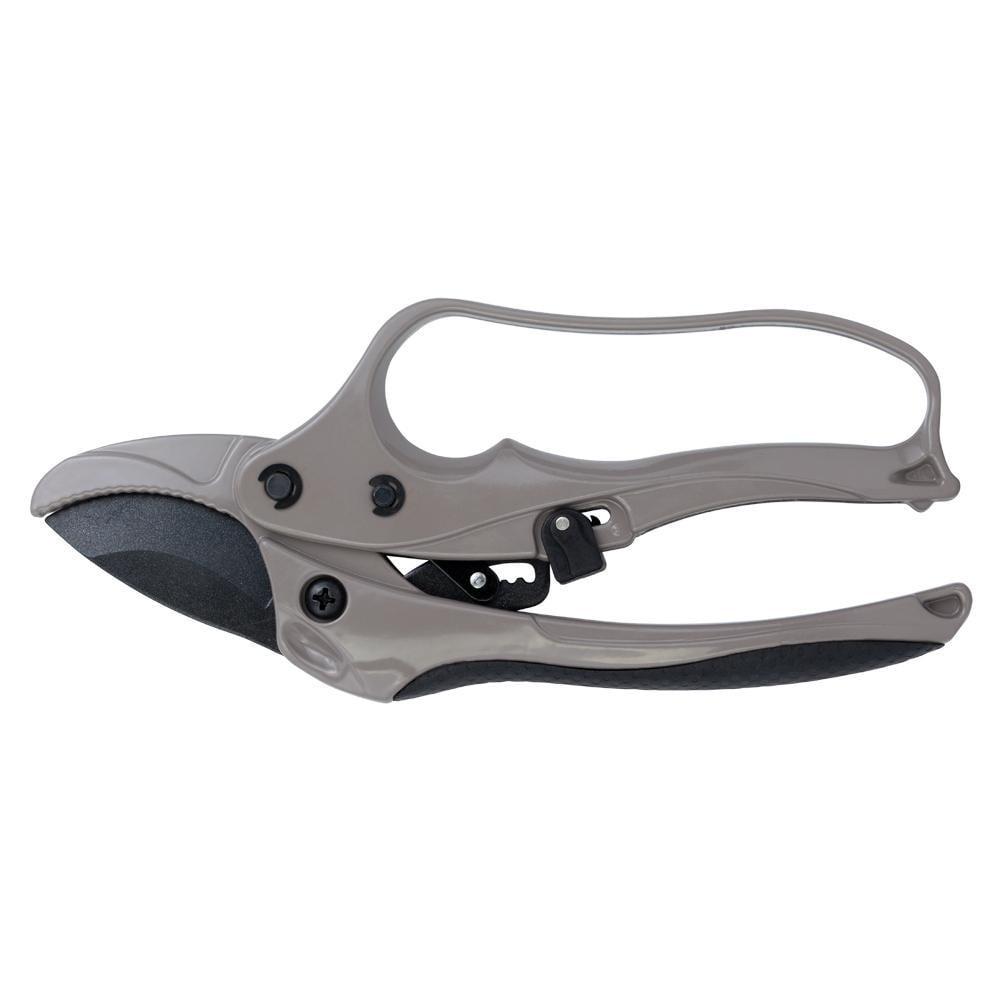 Секатор с храповым механизмом Flora нержавеющая сталь 205 мм (5021344) - фото 5 Секатор с храповым механизмом Flora нержавеющая сталь 205 мм (5021344) - фото 5