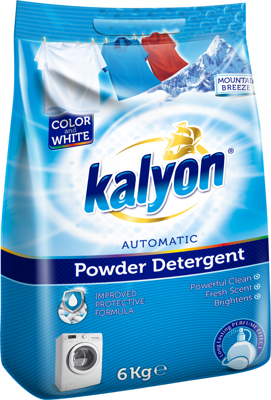 Порошок для прання Kalyon Mountain Breeze на 60 прань 6 кг (2017278318)