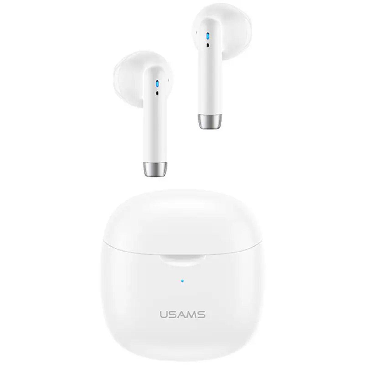 Навушники Bluetooth Usams IA04 TWS Earbuds IA Series White (BHUIA02)