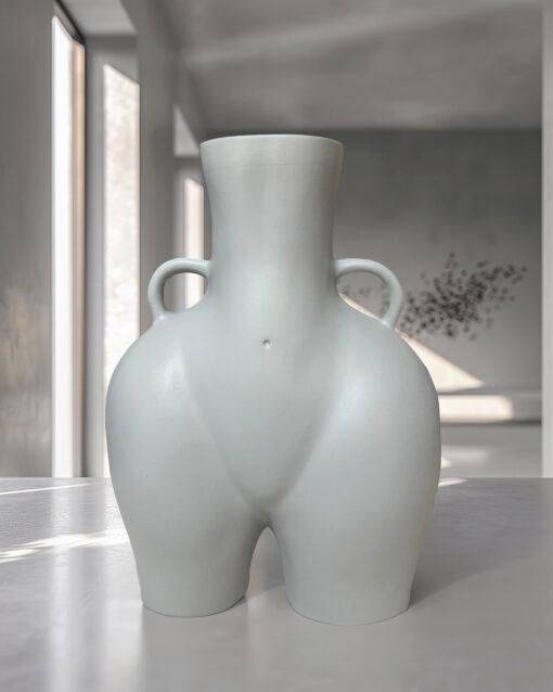 Ваза BIG LOVE 34х28 см Серый матовый