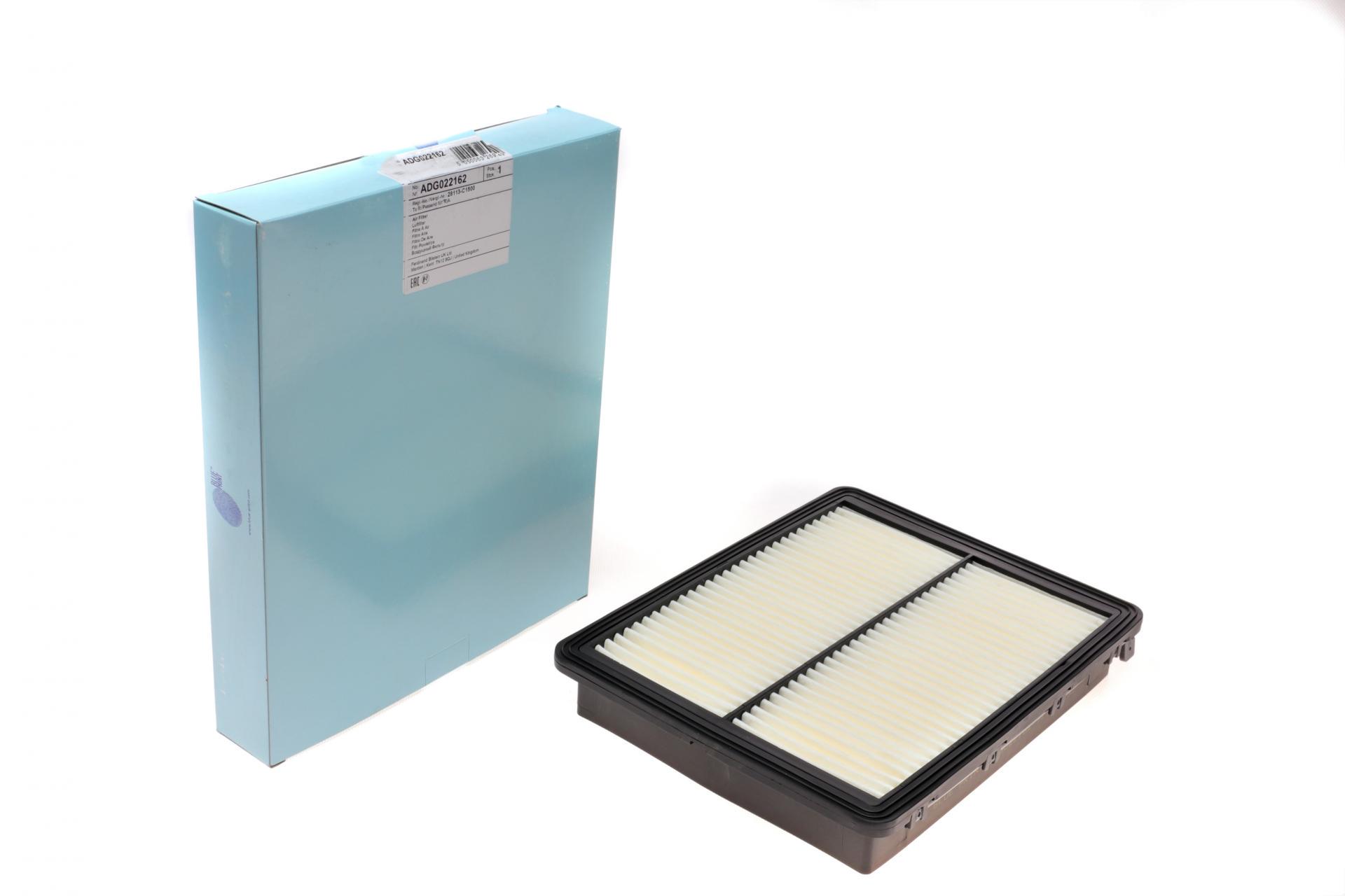 Фильтр воздушный BLUE PRINT для Hyundai Sonata VII 2,0 16V 14-/KIA Optima IV 1,6-2,0 16V 12- (ADG022162)