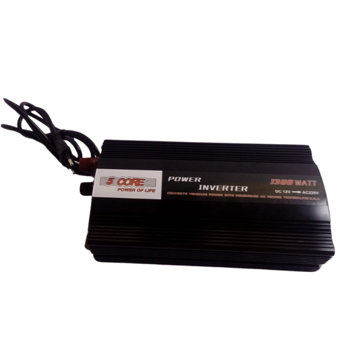 Інвертор Power Inverter AC-DC 5 Core 1300 W 12-220 V UPS із зарядкою (PS-1300-M2) - фото 10