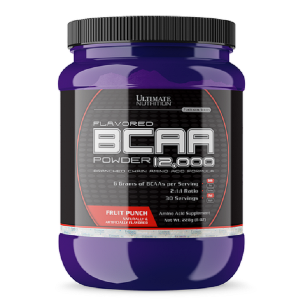 Аминокислоты BCAA 12000 в порошке 457 г Fruit Punch