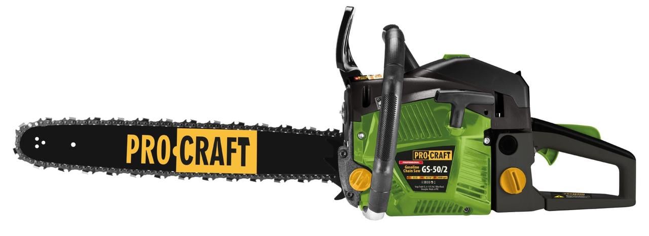 Бензопила цепная ProCraft GS-50 шина 40 см 5,6 л.с. - фото 2