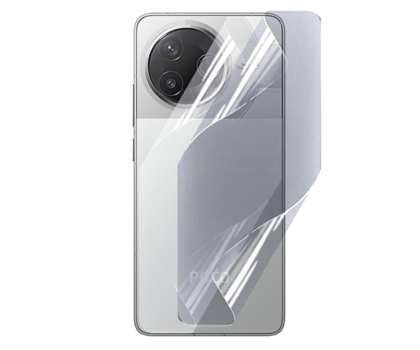 Пленка гидрогелевая противоударная Hydrogel Film для Xiaomi Poco F7 Pro на заднюю панель Transparent Пленка гидрогелевая противоударная Hydrogel Film для Xiaomi Poco F7 Pro на заднюю панель Transparent