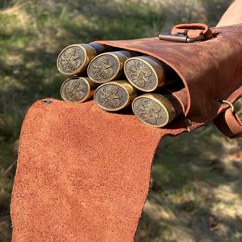 Чехол колчан для шампуров Gorillas BBQ кожаный ручной работы (FR49) - фото 9 Чехол колчан для шампуров Gorillas BBQ кожаный ручной работы (FR49) - фото 9