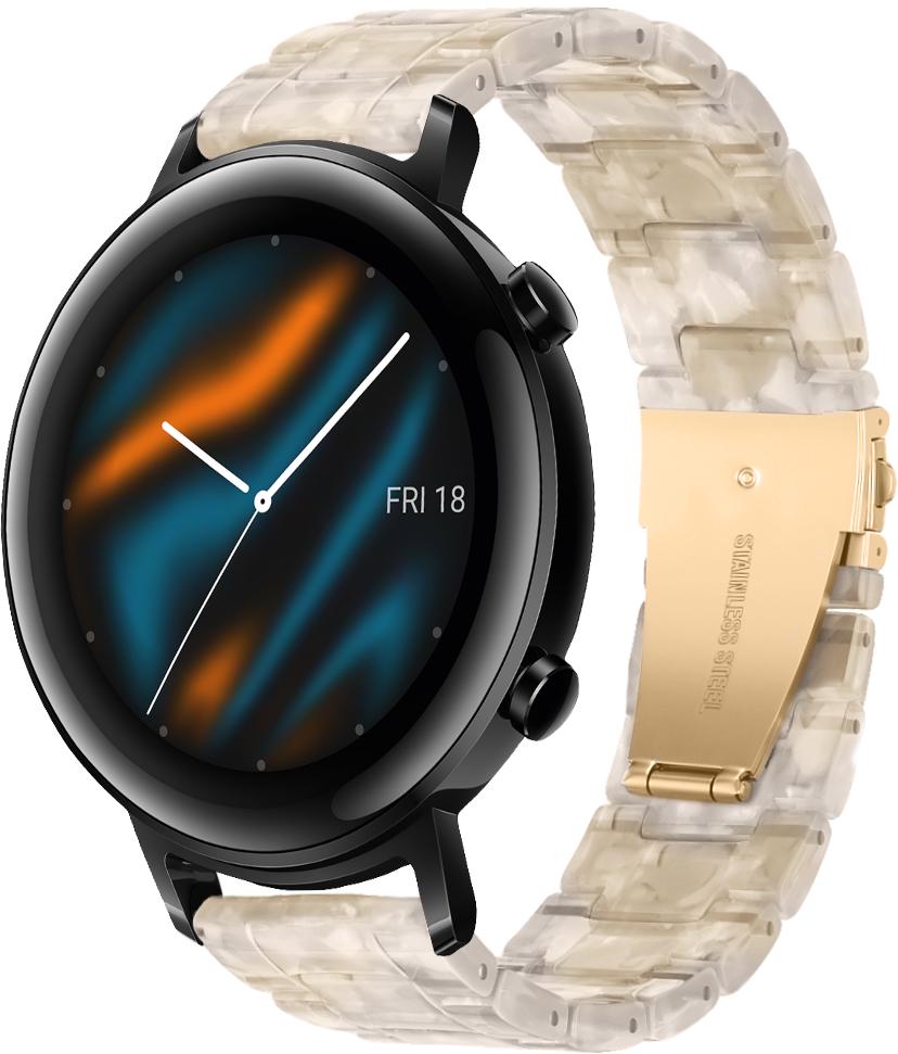 Ремешок из Cмолы Resin для Huawei Watch GT 2 42 мм Cream (28798-6E) Ремешок из Cмолы Resin для Huawei Watch GT 2 42 мм Cream (28798-6E)