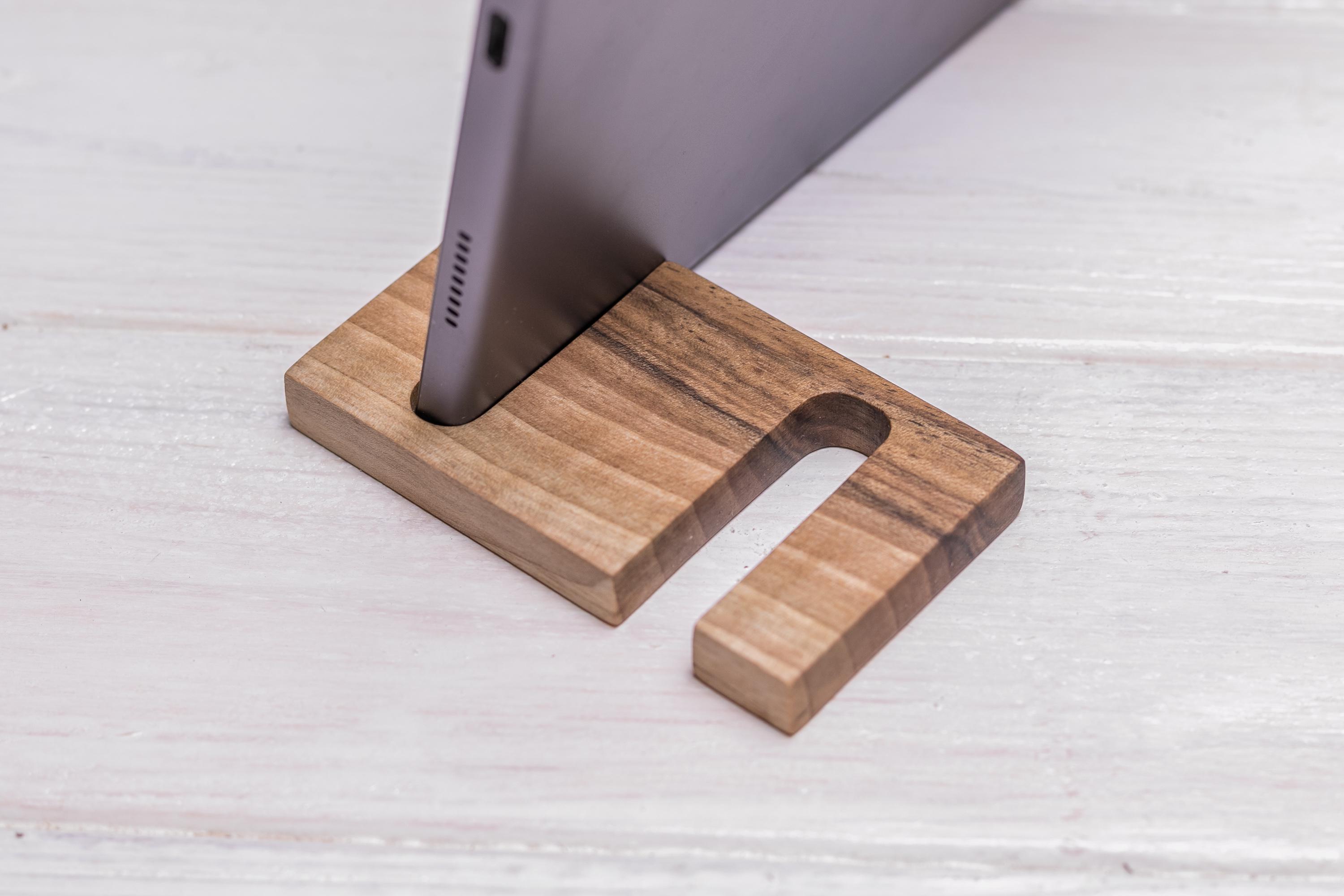 Подставка-крючок EcoWalnut для телефона (EW-1) - фото 3 Подставка-крючок EcoWalnut для телефона (EW-1) - фото 3