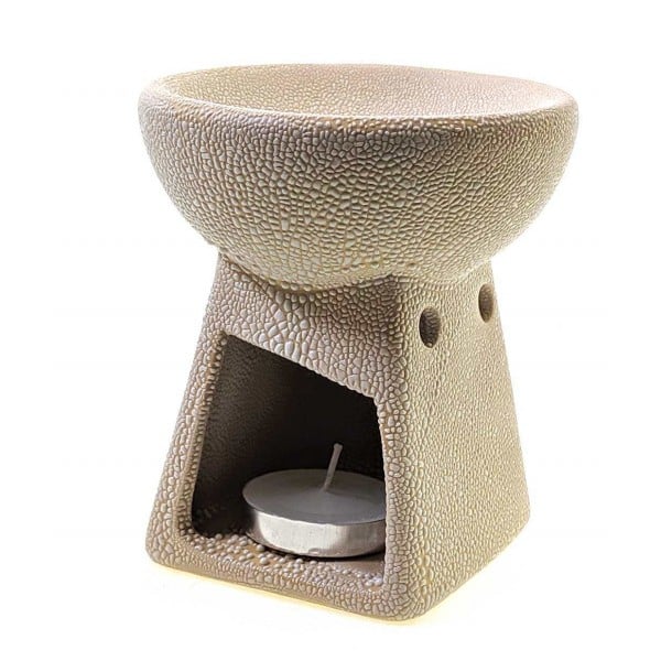 Аромалампа керамическая Square 10х9х9 см Белый